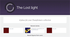 Desktop Screenshot of lostlight.net