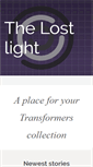 Mobile Screenshot of lostlight.net