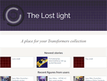 Tablet Screenshot of lostlight.net